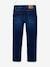 Jungen Straight-Fit-Jeans WATERLESS, Hüftweite COMFORT Oeko Tex, Bundweite verstellbar blue stone+dark blue 8