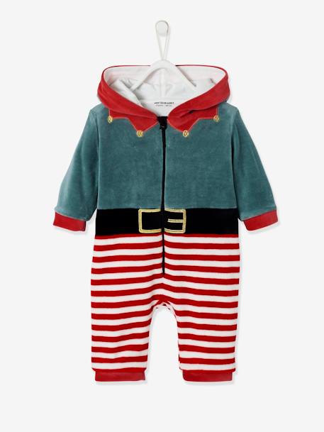 Baby Overall, Onesie WICHTEL - rot - 1