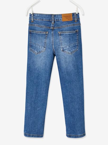 Jungen Straight-Fit-Jeans WATERLESS, Hüftweite REGULAR Oeko Tex blue stone+dark blue 4