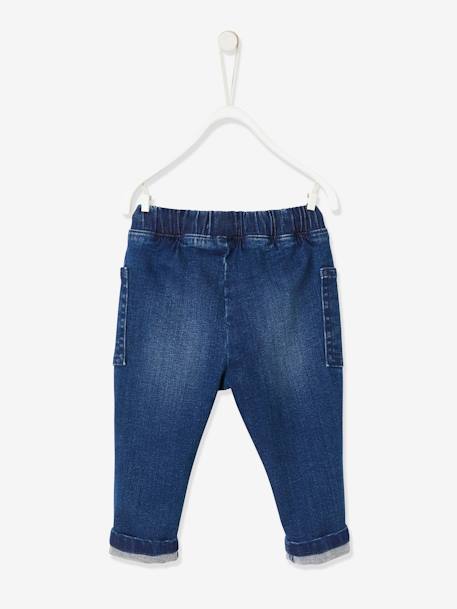 Baby Jeans, Schlupfbund dark blue+double stone 3