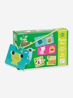 Spielzeug-Lernspielzeug-Duo-Puzzle HABITAT DJECO