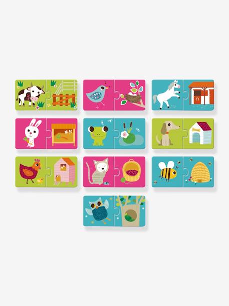 Duo-Puzzle HABITAT DJECO mehrfarbig 3