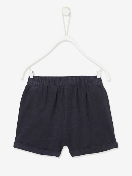 Mädchen Baby Shorts, gefüttert - dunkelblau - 3