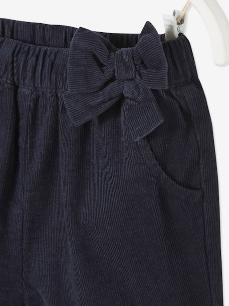 Mädchen Baby Shorts, gefüttert - dunkelblau - 4