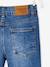 Jungen Straight-Fit-Jeans WATERLESS, Hüftweite COMFORT Oeko Tex, Bundweite verstellbar blue stone+dark blue 5