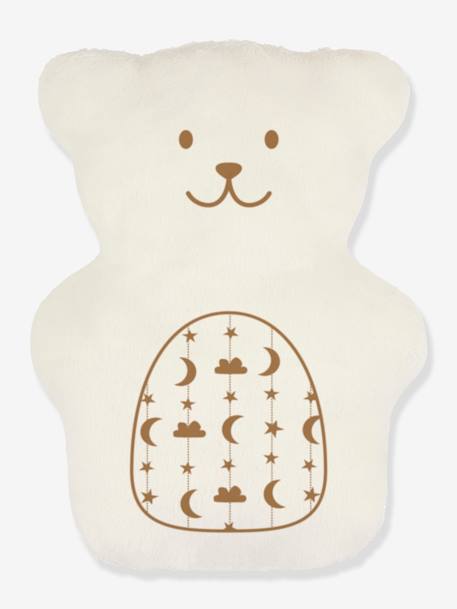 Körnerkissen TEDDYBÄR BEKE BOBO - beige+grau+weiß - 1