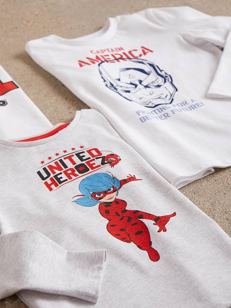 Kinder Shirt MIRACULOUS - grau meliert - 4