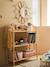 Kinderzimmer Regal mit 3 Böden, Rattan BOHO natur/rautenfrom 5