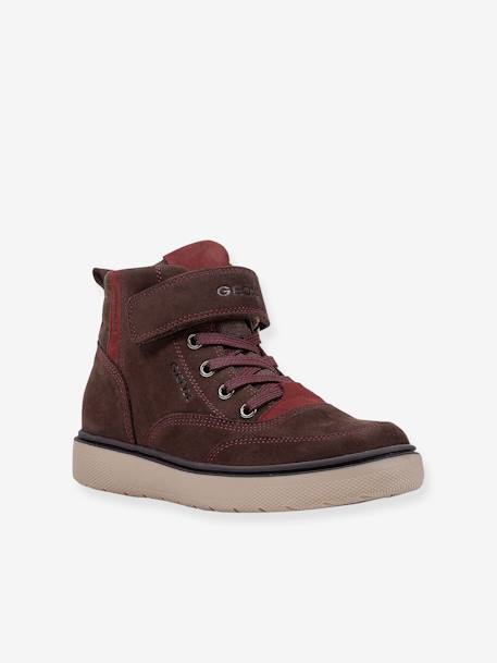 Jungen Sneakers J RIDDOCK BOY WPF GEOX braun/bordeaux 1