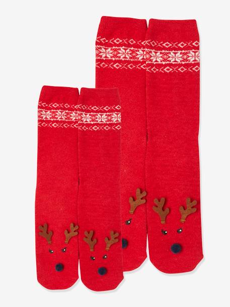 Capsule Kollektion: Familien Weihnachts-Socken, 2er-Pack pack rot/marine 4