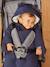 2-in-1 Baby Ausfahrsack / Steppjacke, Recycling-Polyester nachtblau 4