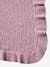 Baby Strickdecke PROVENCE, Pointelle-Muster violett 4