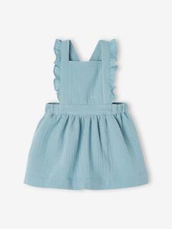 Babymode-Kleider & Röcke-Mädchen Baby Latzkleid, Musselin