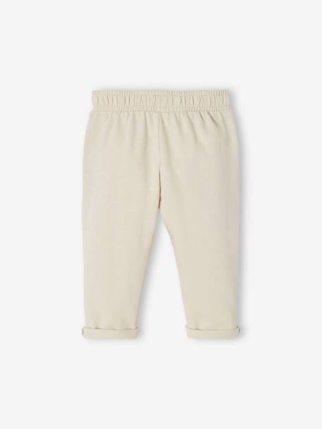 Sweathose für Jungen Baby  BASIC Oeko-Tex dunkelblau+dunkelrosa+graublau+graugrün+hellgrau meliert+karamell+sand 25