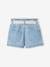 Baby Paperbag-Shorts mit Stoffgürtel bleached 6