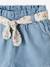 Baby Paperbag-Shorts mit Stoffgürtel - bleached - 7