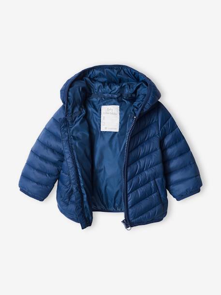 Baby Light-Steppjacke mit Futter aus Recycling-Polyester bronze+marine+salbeigrün 7