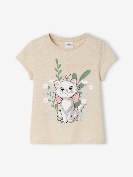 Kinder-Set: T-Shirt & Shorts Disney ARISTOCATS MARIE beige+hellkhaki 3