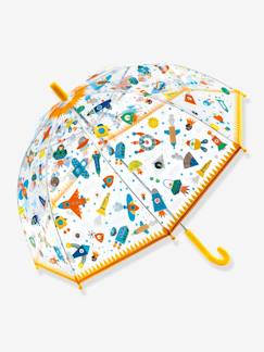 -Transparenter Kinder Regenschirm WELTALL DJECO