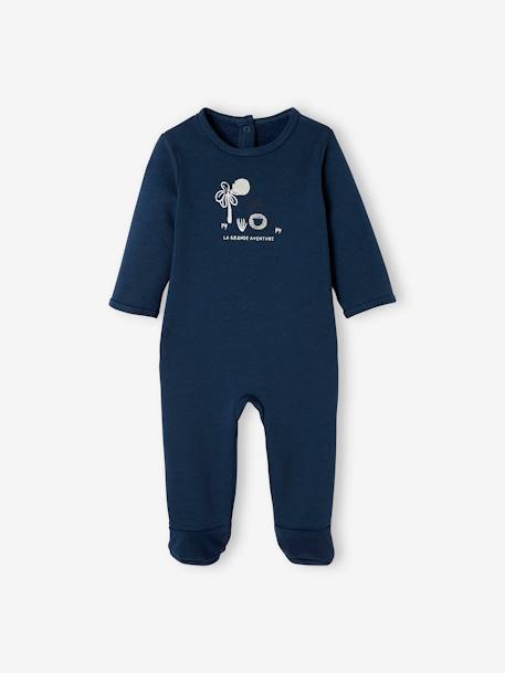 2er-Pack Baby Strampler aus Sweatware  Oeko-Tex pack blau 2