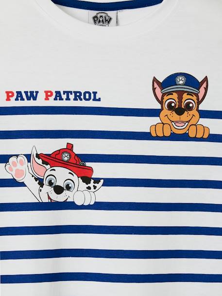 Kinder T-Shirt PAW PATROL weiß gestreift 3