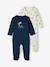 2er-Pack Baby Strampler aus Sweatware  Oeko-Tex pack blau 1