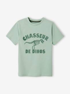 Jungenkleidung-Jungen T-Shirt mit Schriftzug oder Print BASIC Oeko-Tex