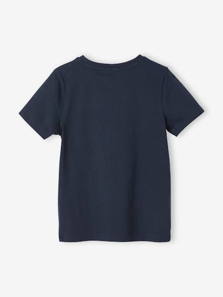 Jungen T-Shirt mit Print Oeko-Tex blau 3