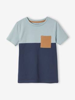 Jungenkleidung-Shirts, Poloshirts & Rollkragenpullover-Shirts-Jungen T-Shirt, Colorblock Oeko-Tex