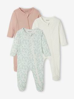 Babymode-3er-Pack Baby Strampler, Jersey BASIC Oeko-Tex