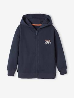 -Jungen Kapuzensweatjacke mit Reißverschluss Oeko-Tex