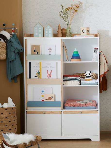 Kinderzimmer Schrank ABC weiß/natur 7