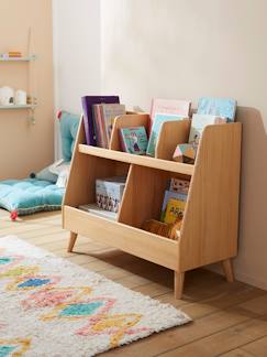 Kinderzimmer-Aufbewahrung-Kommoden & Sideboards-Kinderzimmer Regal KONFETTI NATUR, 5 Fächer