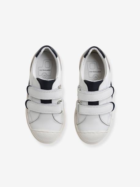 Jungen Sneakers, Anziehtrick weiß 4