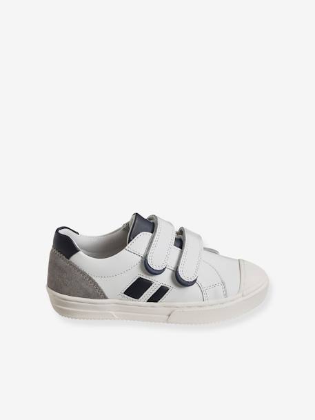 Jungen Sneakers, Anziehtrick weiß 2