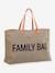 Wickeltasche FAMILY BAG CHILDHOME khaki+pfirsich+schwarz 3