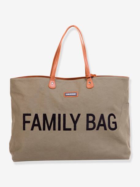 Wickeltasche FAMILY BAG CHILDHOME khaki+pfirsich+schwarz 4