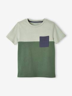 Jungenkleidung-Shirts, Poloshirts & Rollkragenpullover-Jungen T-Shirt, Colorblock Oeko-Tex