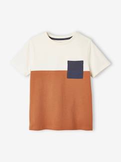 Jungenkleidung-Jungen T-Shirt, Colorblock Oeko-Tex