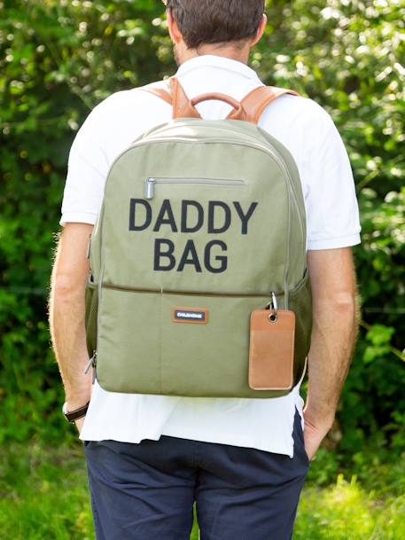 Wickelrucksack DADDY BAG CHILDHOME olivgrün 1