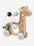 Baby Motorikschleife, Holz FSC® braun/tansania giraffe 4