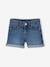 Mädchen Jeansshorts mit Umschlag BASIC Oeko-Tex, Bundweite verstellbar blue stone 1