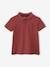 2er-Pack Jungen Poloshirts, Pikee Oeko-Tex aqua+pack bordeaux/gestreift 8