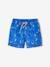 Jungen Badehose, Dino-Print Oeko-Tex - blau bedruckt - 1