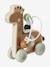 Baby Motorikschleife, Holz FSC® braun/tansania giraffe 3