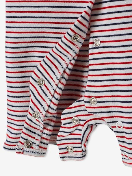 2er-Pack Jungen Baby Kurzoveralls Oeko-Tex pack wollweiß 6