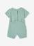 2er-Pack Jungen Baby Kurzoveralls Oeko-Tex pack aquamarin 2