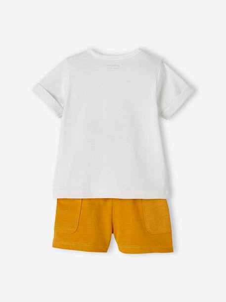 Baby-Set: T-Shirt & Shorts Oeko-Tex weiß 6