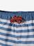 Baby Badehose mit Surfermotiv blau gestreift 5