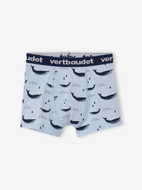 5er-Pack Jungen Boxershorts, Wale Oeko-Tex - pack blau - 2